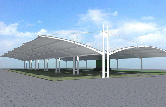 論膜結構車棚的重要性