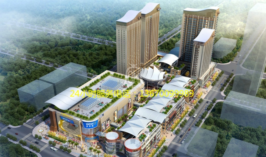 東莞匯星商業中心膜結構