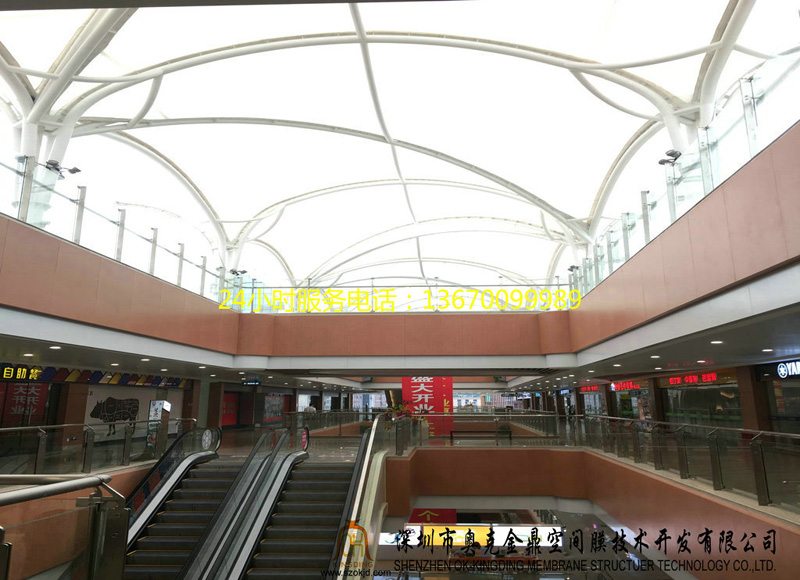 廣場商業街膜結構