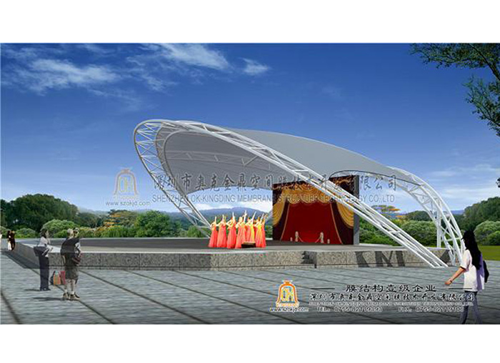 廣場舞臺膜結構