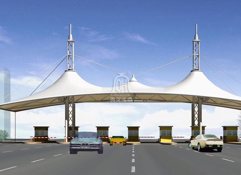 機場收費站膜結構