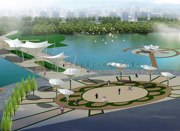 花卉園藝博覽園膜結構