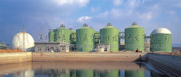 沼氣池膜結構